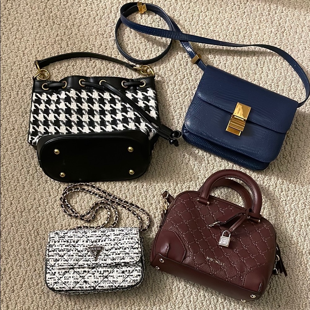 Bundle of bags Guess Nine West Box bag